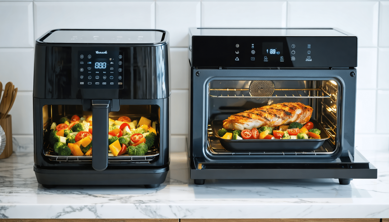 air fryer ou four traditionnel : comparez la cuisson, la capacité et le coût à l’usage pour choisir l’appareil le mieux adapté à vos besoins.