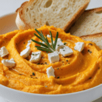 craquez pour une tartinade de potimarron et feta ultra crémeuse, facile à préparer et parfaite à partager lors d’un apéro gourmand.