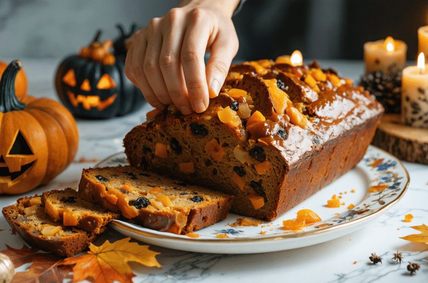 découvrez le barmbrack, gâteau irlandais traditionnel d’halloween : ses surprises cachées révèlent, selon la coutume, ce que l’avenir vous réserve.