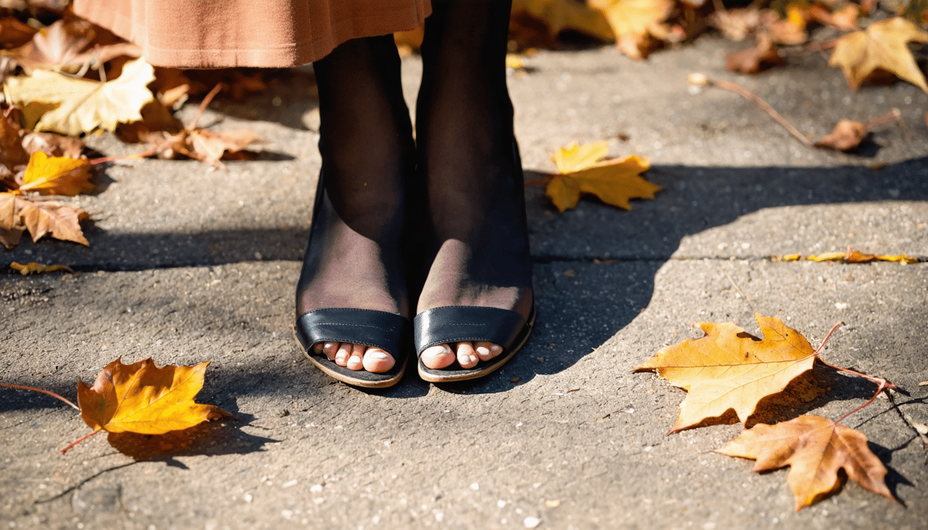 découvrez comment porter des chaussures ouvertes en automne sans avoir froid grâce à une astuce mode simple, élégante et facile à adopter.