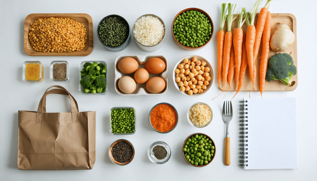 d&eacute;couvrez une m&eacute;thode simple pour planifier les repas de la semaine en famille : menus types, astuces d&rsquo;organisation et conseils pour faire les courses plus facilement.