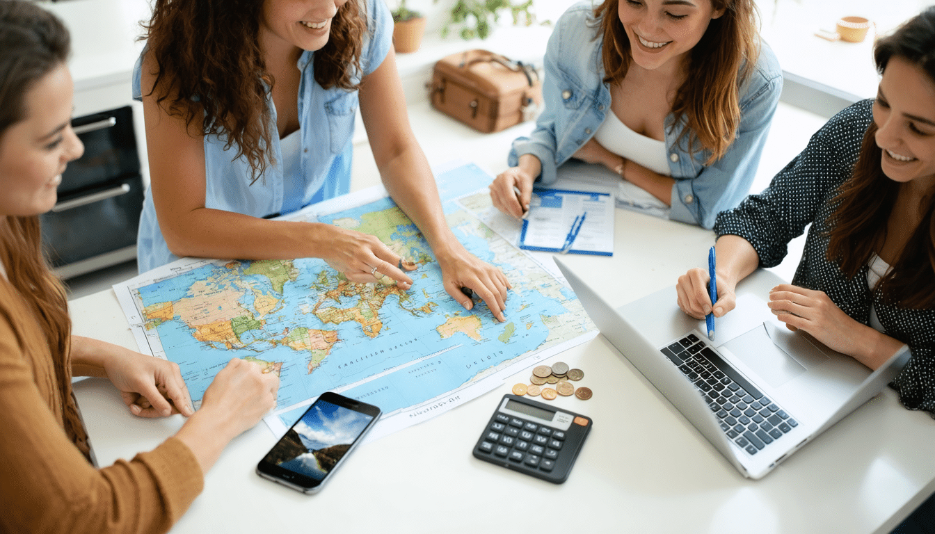 organisez un voyage entre amies adapt&eacute; &agrave; votre budget : choisissez la destination, pr&eacute;parez le s&eacute;jour et partagez les d&eacute;penses sans stress.
