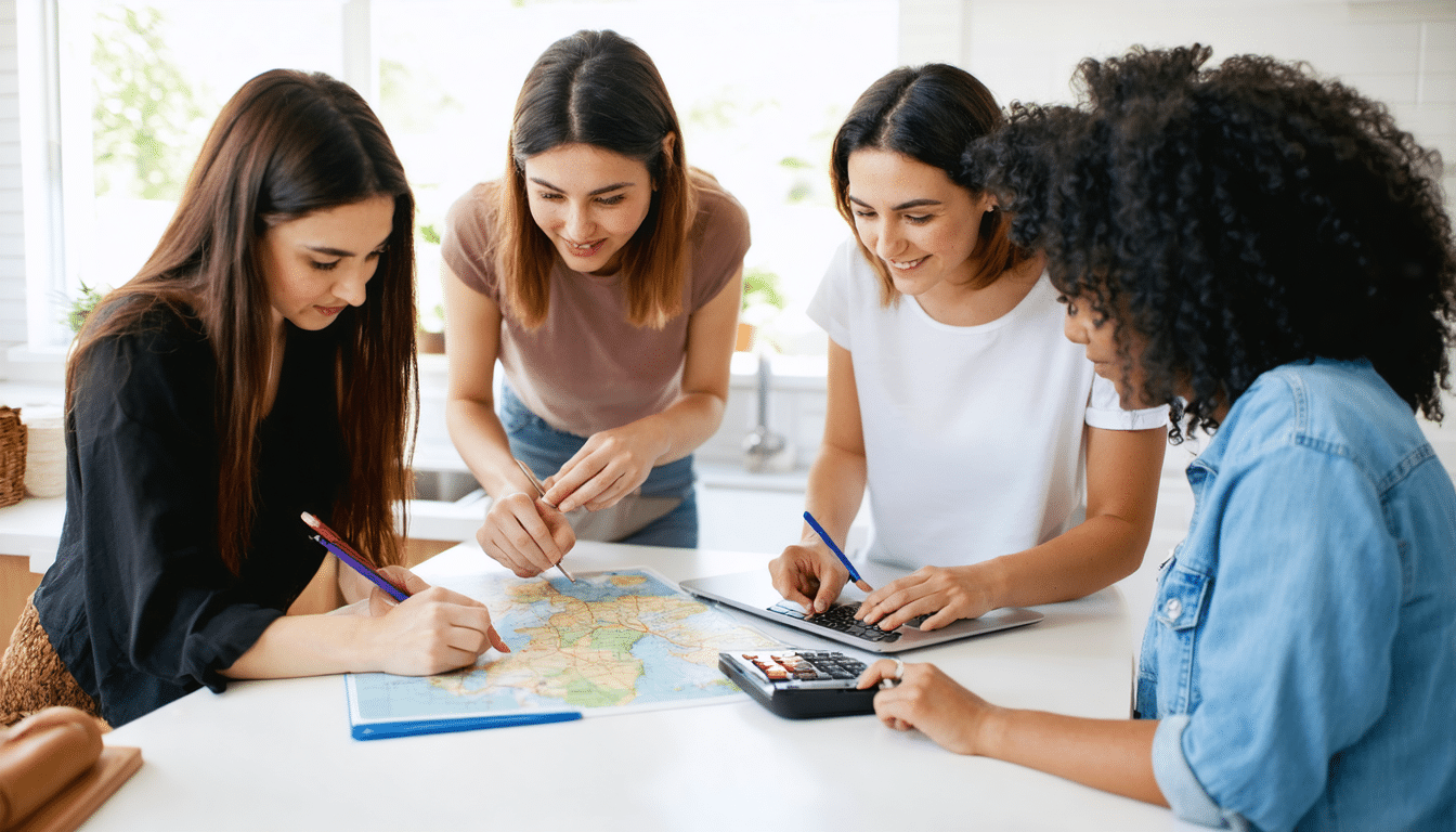 organisez un voyage entre amies adapt&eacute; &agrave; votre budget : choisissez la destination, pr&eacute;parez votre s&eacute;jour et partagez les d&eacute;penses sereinement.