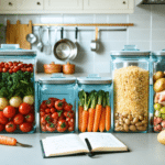 d&eacute;couvrez comment organiser une s&eacute;ance de batch cooking pour quatre personnes : menus, quantit&eacute;s, liste de courses et astuces pour pr&eacute;parer vos repas de la semaine.