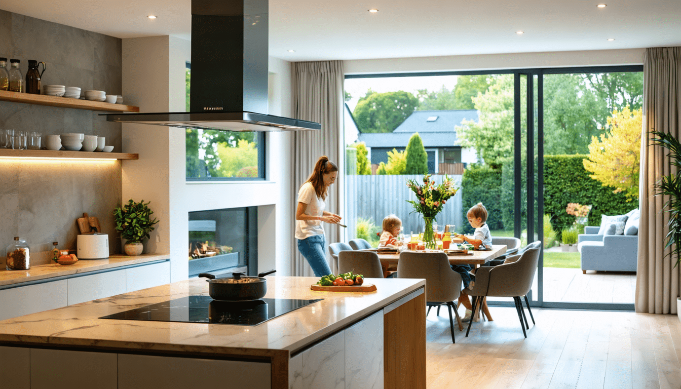 cuisine ouverte ou semi-ouverte : d&eacute;couvrez leurs avantages, leurs contraintes et les crit&egrave;res &agrave; consid&eacute;rer pour choisir l&rsquo;am&eacute;nagement adapt&eacute; &agrave; votre quotidien.