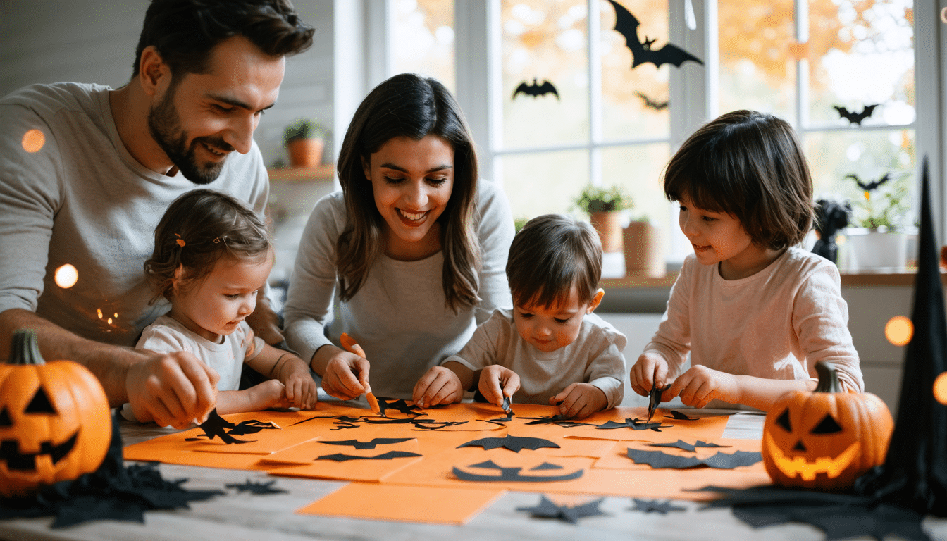 découvrez des décorations d’halloween faciles et amusantes à réaliser en famille, pour partager un moment créatif avec les enfants.
