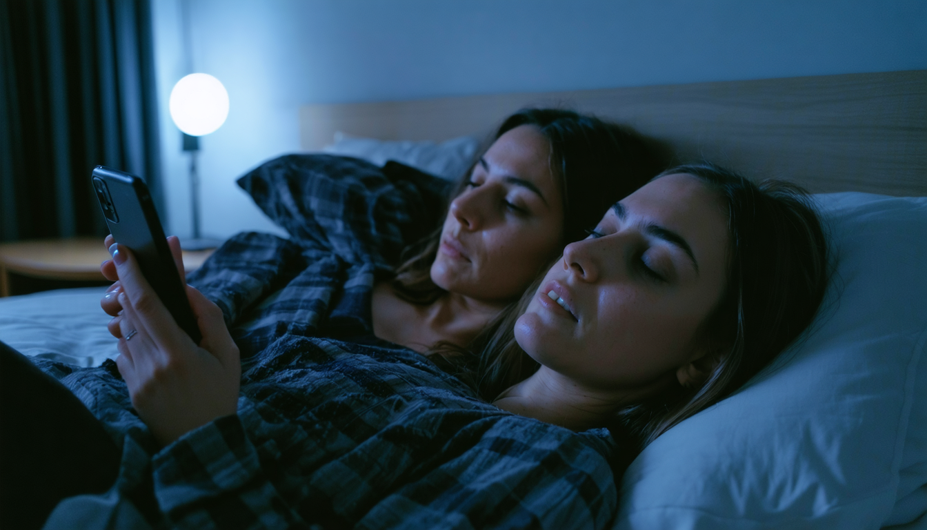 insomnie, scroll nocturne, ronflements… une psychiatre analyse les nuits des journalistes de elle et décrypte ce qui perturbe leur sommeil.