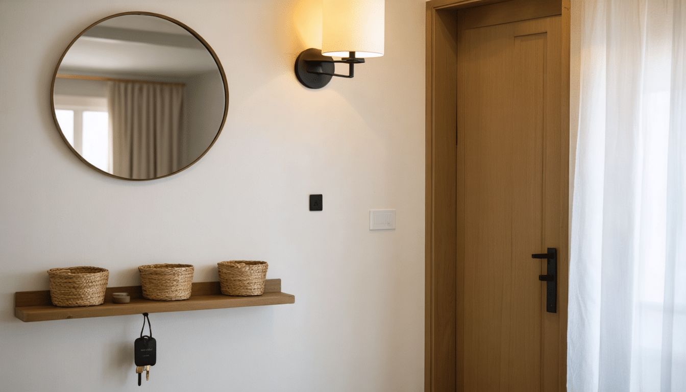 d&eacute;couvrez 10 solutions pratiques pour am&eacute;nager une petite entr&eacute;e et ranger facilement chaussures, manteaux et sacs, sans perdre de place.