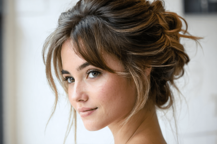 adoptez la « party girl hair », la coiffure coiffée-décoiffée chic et festive qui fera sensation lors des fêtes de fin d’année.
