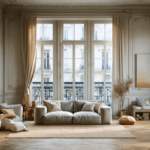 d&eacute;couvrez un appartement familial qui modernise l&rsquo;&eacute;l&eacute;gance haussmannienne gr&acirc;ce &agrave; des touches de bois blond et une atmosph&egrave;re chaleureuse.