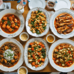 d&eacute;couvrez une semaine de recettes gourmandes et faciles &agrave; pr&eacute;parer, du lundi 19 au dimanche 25 octobre : des id&eacute;es savoureuses pour chaque jour.