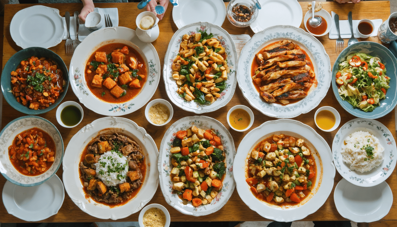découvrez une semaine de recettes gourmandes et faciles à préparer, du lundi 19 au dimanche 25 octobre : des idées savoureuses pour chaque jour.